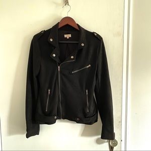 Pixley (Stitch Fix) Suede Moto Jacket